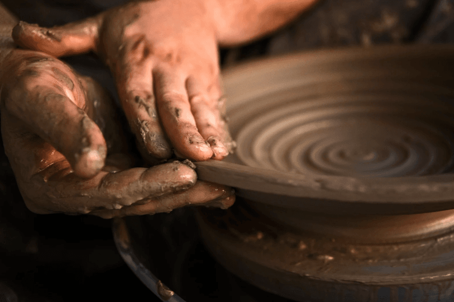 Day 12: Yingge Pottery DIY × Dayuan Elementary School Exchange × Dim Sum Dinner