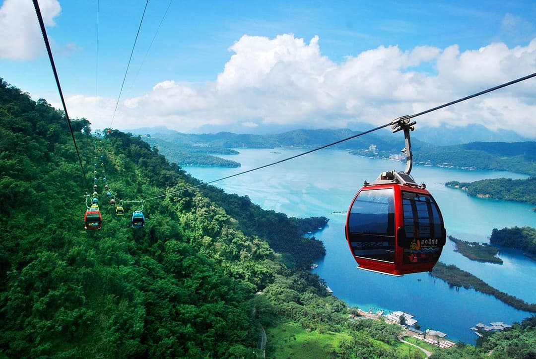 Day 8: Sun Moon Lake Cycling Trail × Ropeway & Aboriginal Culture Village